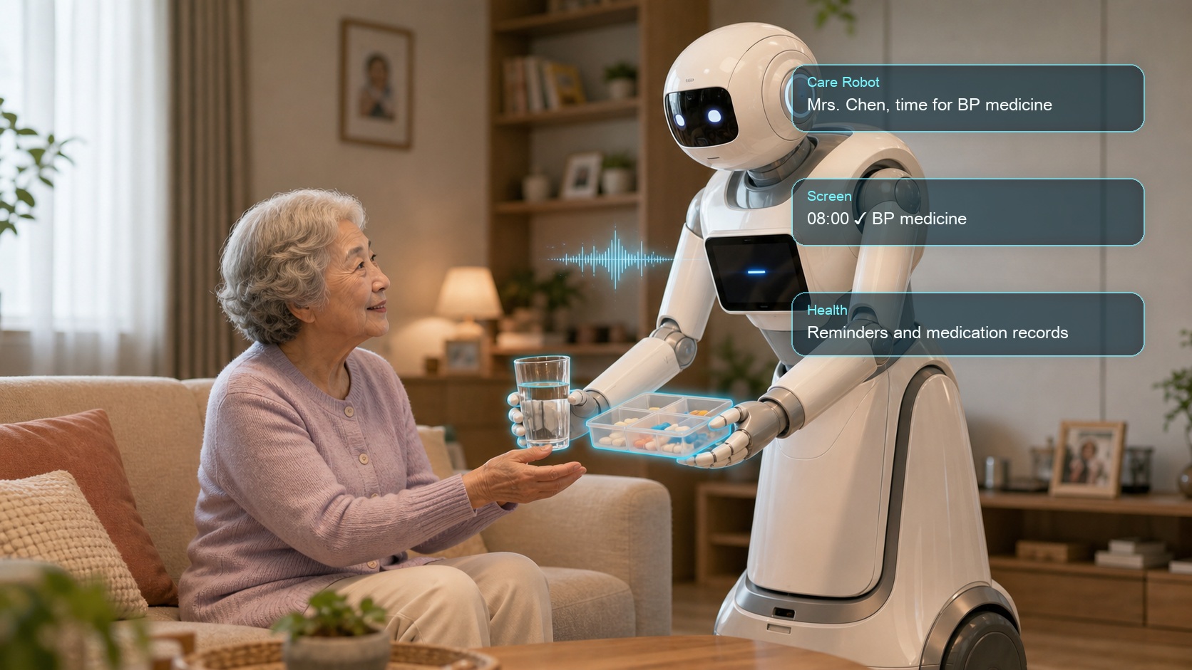 Care Robot scene