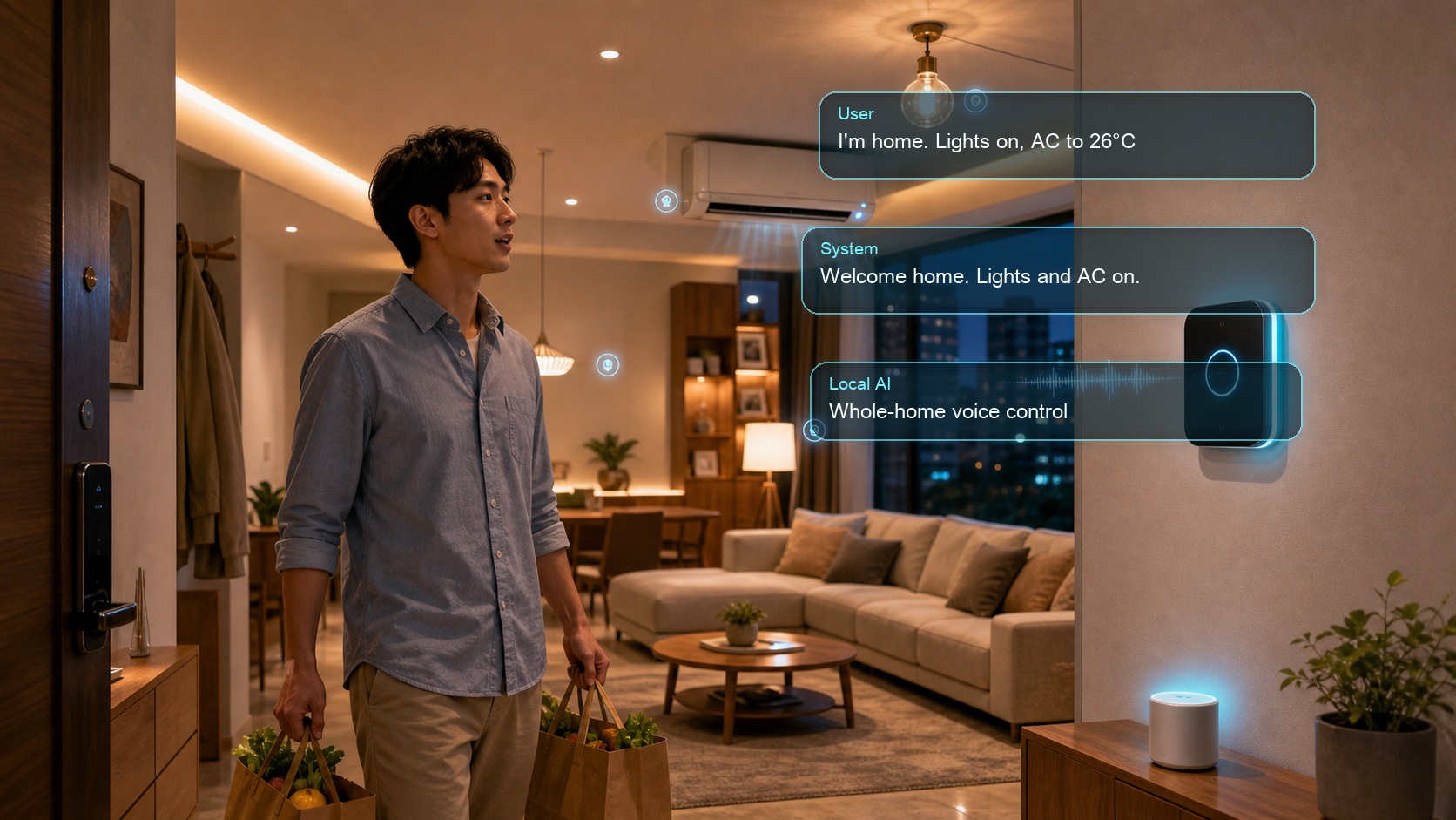 Smart Home / Security scene